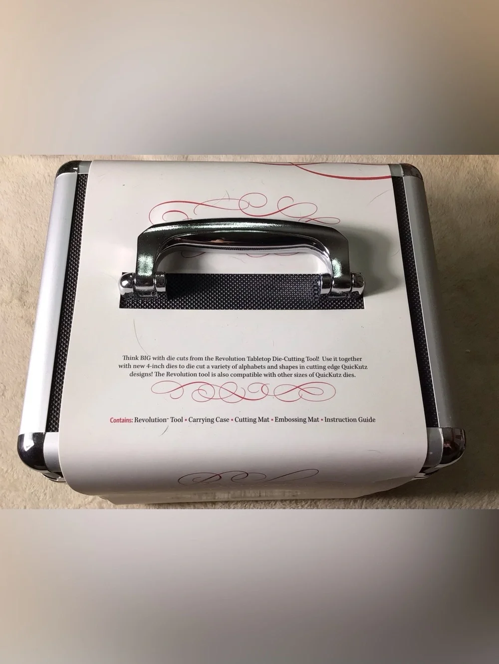 Revolution Compact Die-Cutting Machine in Black & Silver
